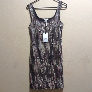 Leith Sequin Cocktail Dress